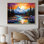 «Mystical Artic Mountain Landscape I», reproduction sur toile