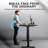 Uncaged Ergonomics Rise Up 48" x 30" Dual-Motor Electric Standing Desk - Height Adjustable Sit-Stand Desk with Memory Presets, Black MDF Top, Black Frame-86567237-86567236