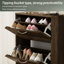 Armoire de rangement pour 10 à 10 paires de chaussures-5234376