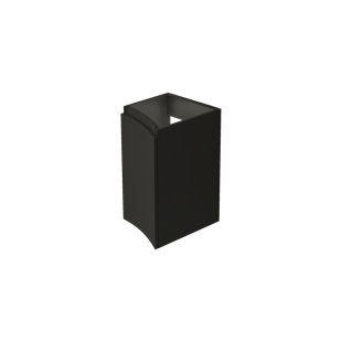 Vague 13.4'' Bathroom Vanity Base Only in Graphite