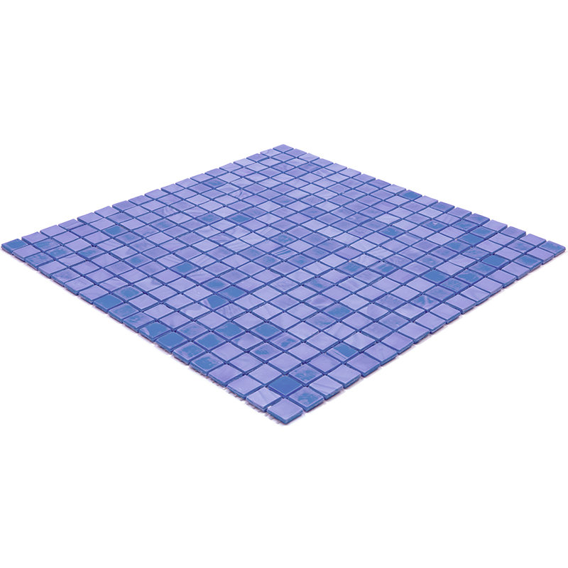 Skosh 0.6" x 0.6" Glass Grid Mosaic Wall & Floor Tile