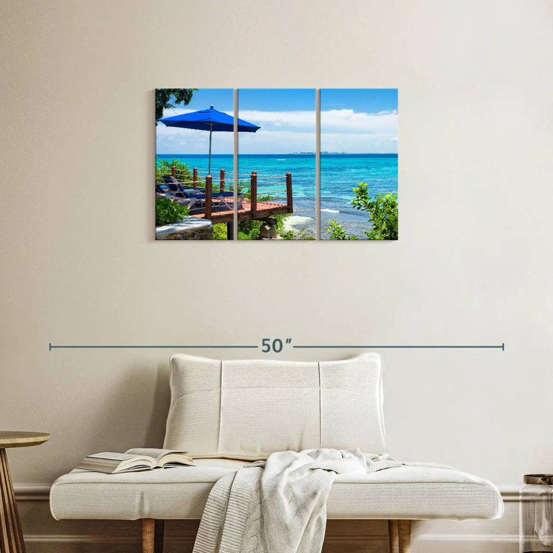 Gillard Look At Cancun, 20" H x 33" W
