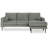 Magoria Upholstered 85'' Sofa & Chaise