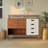 Modern Simple 2-Tone Wood Sideboard