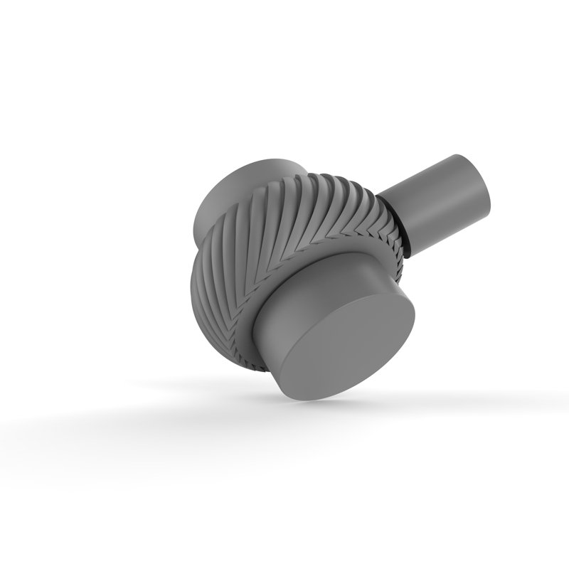 Poignée fantaisie 1 1/2", Gris mat