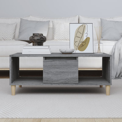 Huntoon Four Leg Coffee Table with Storage