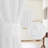  2 Panels Sidelight Curtains for French Door Sheer Panels Light Filtering Window Treatment for Narrow Door with Tieback-367841960-367841962