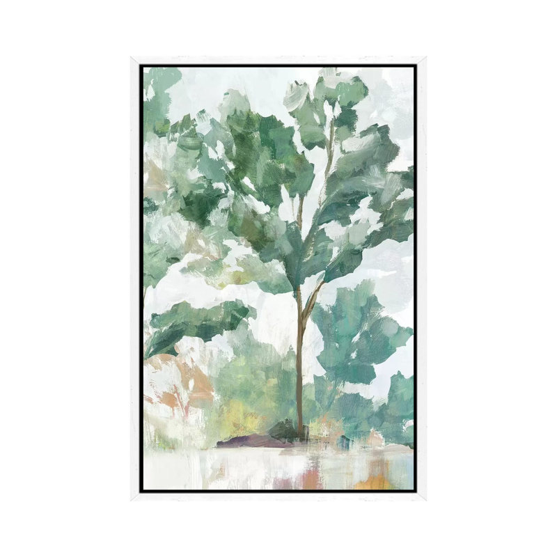 Soundless Beauty II by Isabelle Z - Painting on Canvas, White Framed, 101.6 cm H x 66.04 cm W