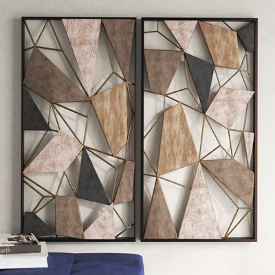 Brison Handmade Modern Abstract Wall Decor