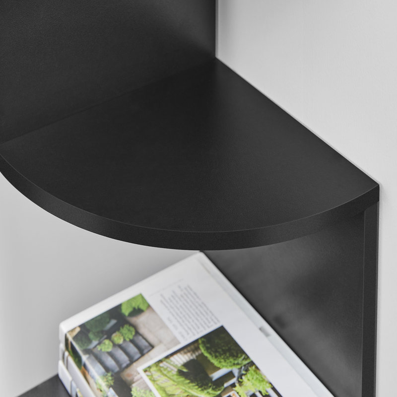 Tahtiana 127.5 cm H x 20 cm W Corner Bookcase