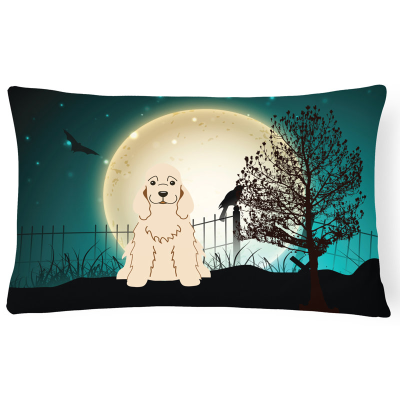 Coussin lombaire intérieur / extérieur Halloween, Chamois