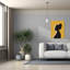 «Woman Black and White» par Andreas Magnusson, art mural sur toile-752066951