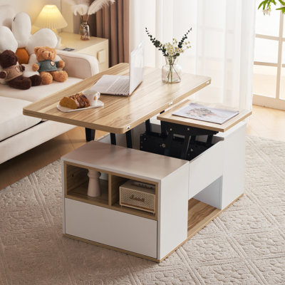 Lift Top Coffee Table with Storage