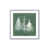 Polished Chrome Single Picture Framed, Solid Wood