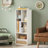 4-Layer Irregular Open Shelf Bookcase-239407013