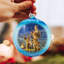 3.5'' Handmade Glass Ball Ornament