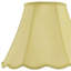 Champagne Gold Linen Piped Bell Lamp Shade