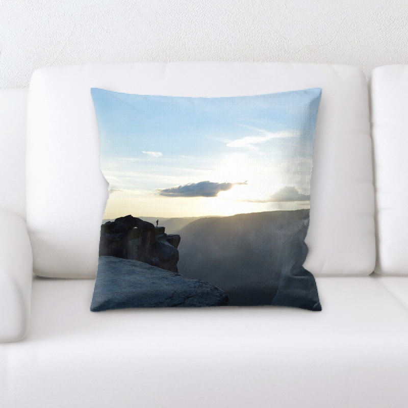 Microsuede Reversible Throw Pillow