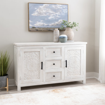 Gowins 59 " W Mango Solid Wood Credenza