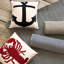 Two-Tone Rope Navy/Ivory Handwoven Indoor/Outdoor Rug-30602192