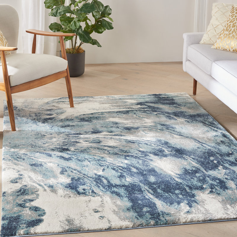 Miep Abstract Indoor Rug, Rectangle 7'10" x 9'10"