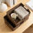 Handwoven Paper Rope Storage Baskets With Wooden Handles, 2-Pack Wicker Organizer Baskets For Pantry, Kitchen, Shelves And Home Decor-970832350