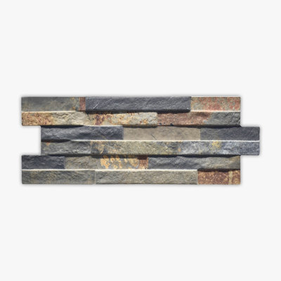Stoneworks Bark Matte 6 1/4x15 3/4 Porcelain Ledger Panel