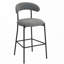 Ensemble de tabourets de bar rembourrés avec repose-pieds Teddy-1425738750