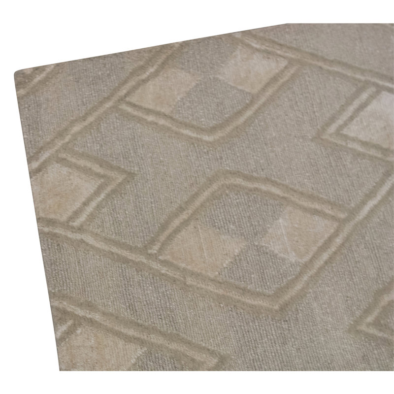Tapis rectangulaire noué à la main