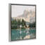 «Lakeside Cabin Landscape Floater Canvas» par Justine Milton-1472952162-1472952221