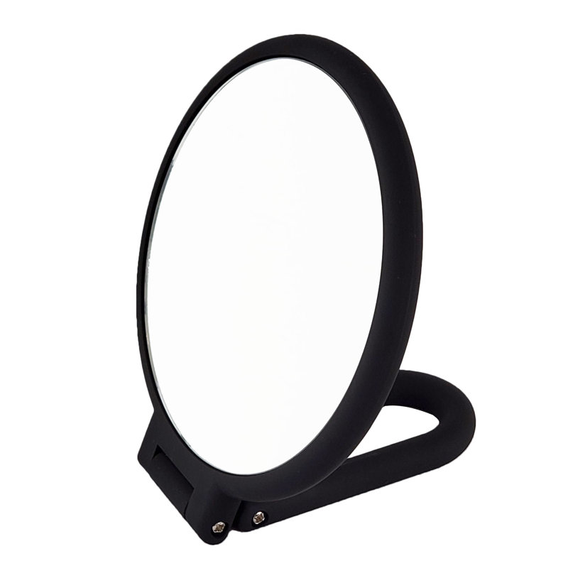 Miroir grossissant Alexavior, Noir mat