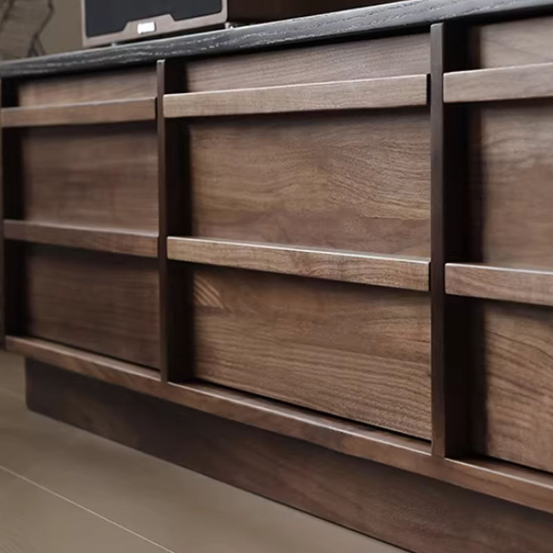 Retro design style solid wood TV Stands