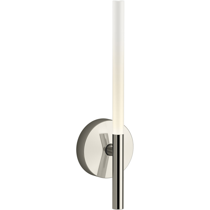 Components One-Light LED Sconce, Polished Nickel