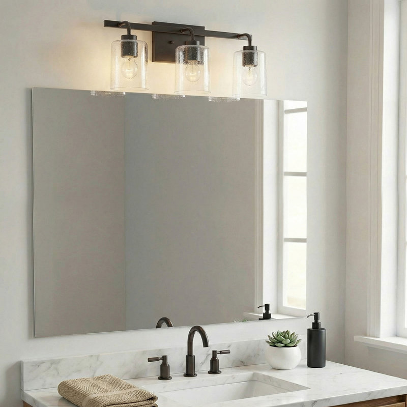 Greyson 3 - Light Dimmable Vanity Light, Bronze