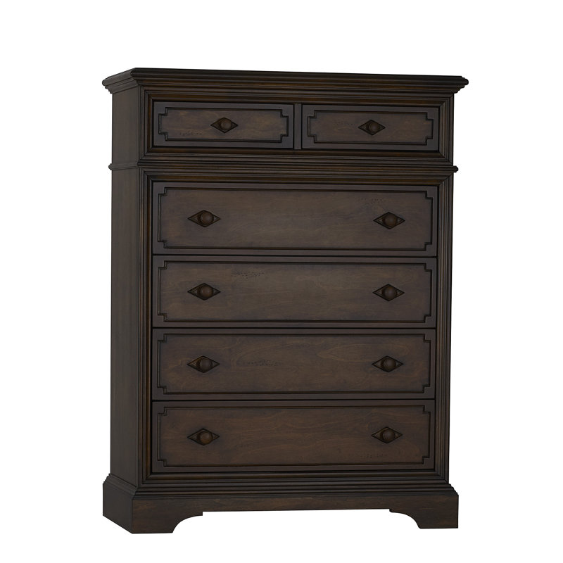 Brittain Kids 6 - Drawer Chest, Burnt Oak