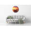 Jerrisha Glass Wall Clock