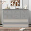 Lit escamotable double avec grands tiroirs, cadre de lit-2125319751-2125319864