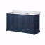 Meuble-lavabo double 60 po de largeur x 22 po de profondeur, comptoir en marbre de Carrare-1127915884-1127915886