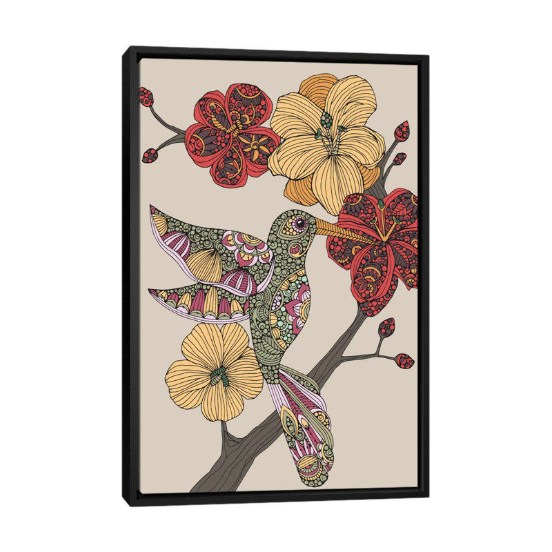 «Lysander» par Valentina Harper - impression sur toile tendue, Cadre noir, H 48 po x l 32 po x P 1,5 po