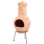 Lima Novelty Clay Wood Burning Smokeless Chimnea