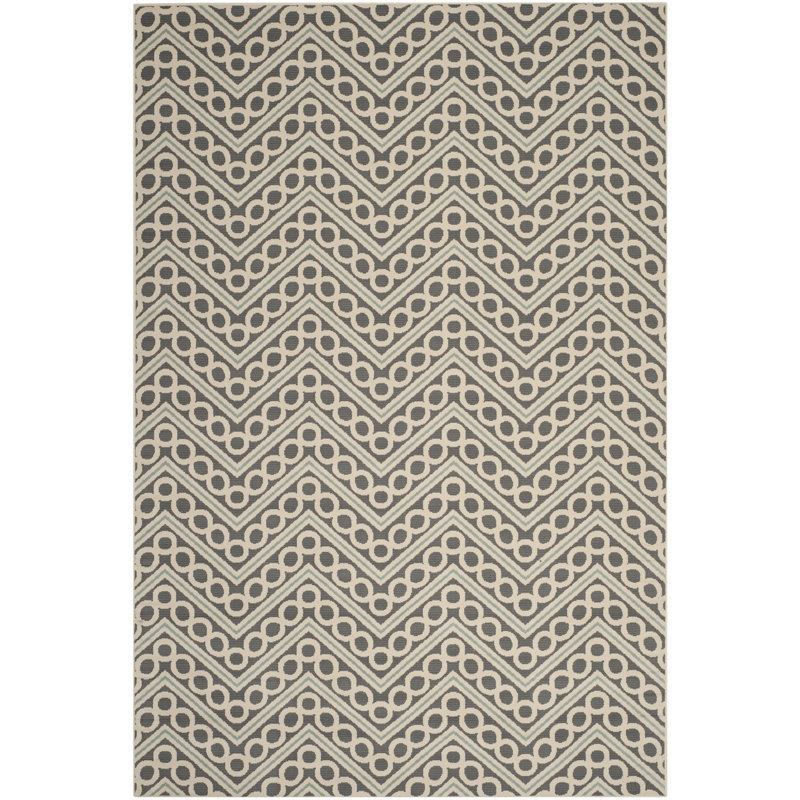 Tapis géométrique Engelbert Performance, Rectangle 6 pi 7 po x 9 pi 6 po