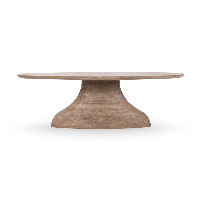 Amra Oval Solid Wood Dining Table