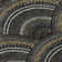 Premium Machine Washable Prisco Black Rug