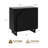 Midnight Charcoal Square Accent Cabinet-595627245
