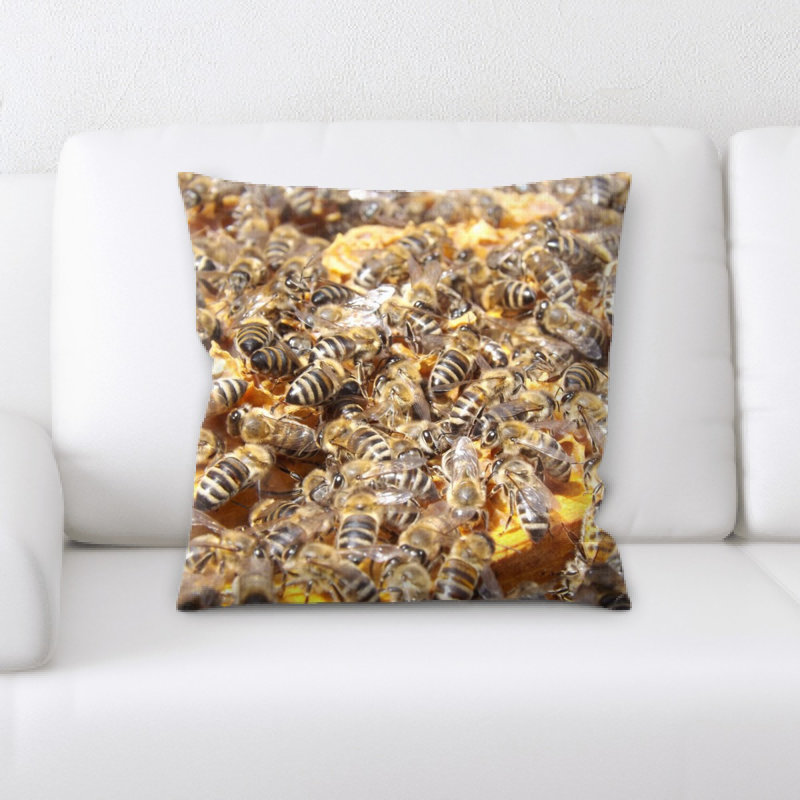 Coussin abeilles