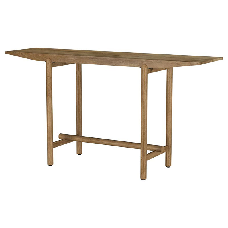 Foor Solid Wood Entryway Console Table Natural Mango
