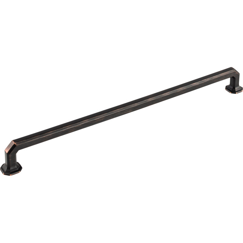Emerald Bar pull, Tuscan Bronze, 12" Center to Center
