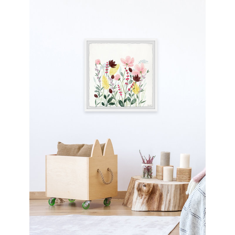 May Posy I 1 Piece Single Picture Frame Painting, 51cm H x 51cm W