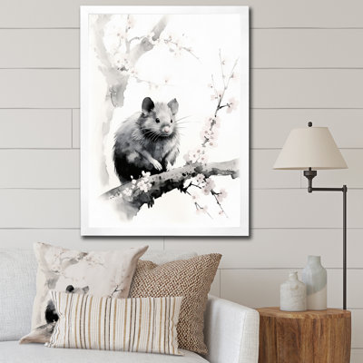 Travez " Asian Art Rodent Sumi II "