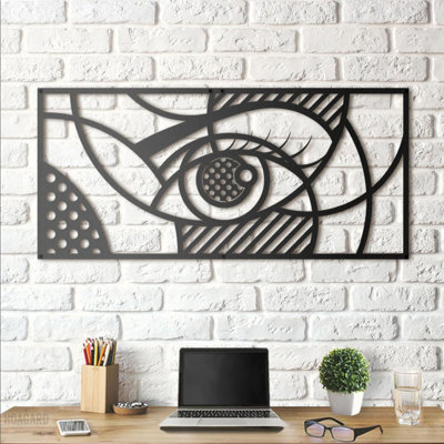 Hypnosis Fortune Metal Wall Art - Mindful Decor for Home Office Living Room